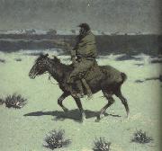 Frederic Remington The Luckless Hunter (mk43) Spain oil painting artist